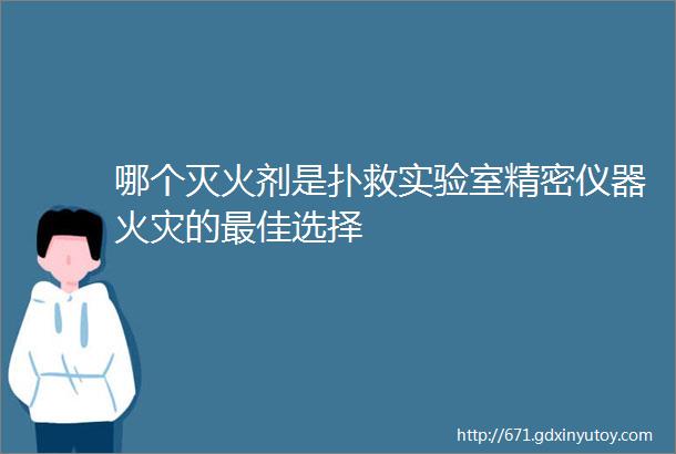 哪个灭火剂是扑救实验室精密仪器火灾的最佳选择